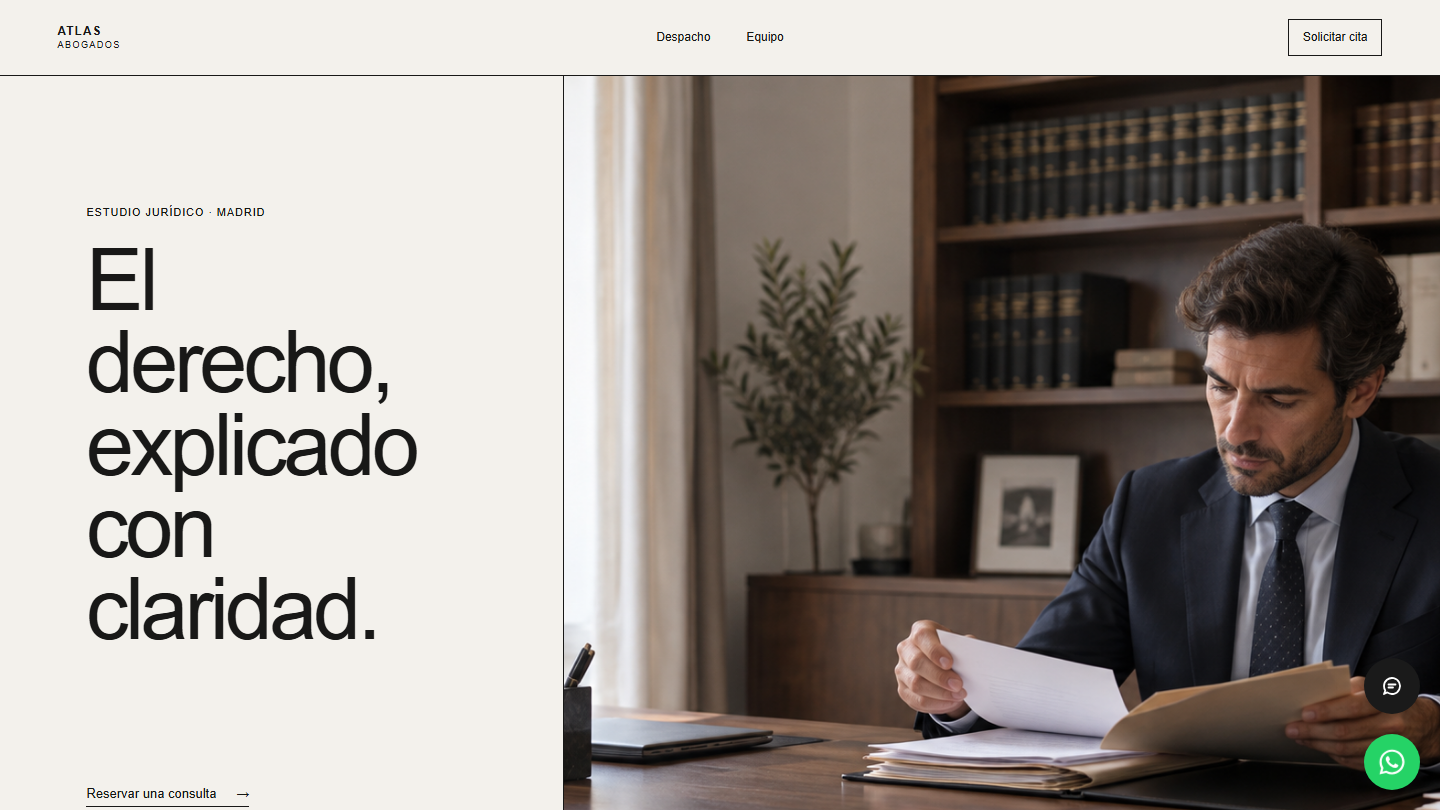 Estudio Jurídico Atlas, despacho de abogados